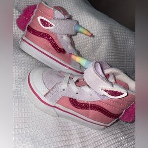 Vans Toddler Sk8-Hi Unicorn Shoes size 5 toddler worn once like new